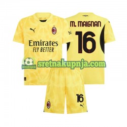 Dječja Gostujući Away Golmanski Dresova AC Milan Mike Maignan 16 2024-2025 Kratkih Rukava