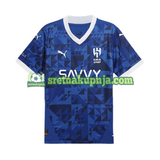 Muškarci Domaći Home Dresova Al-Hilal 2024-2025 Kratkih Rukava