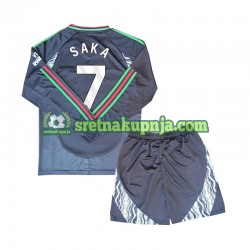 Dječja Gostujući Away Dresova Arsenal Saka 7 2024-2025 Dugim Rukavima