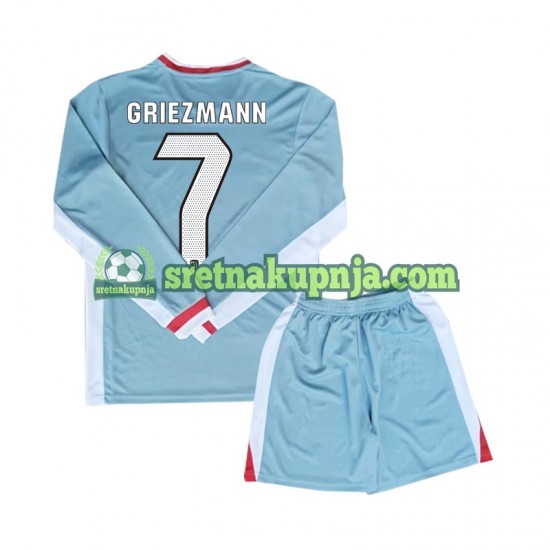 Dječja Gostujući Away Dresova Atlético Madrid Antoine Griezmann 7 2024-2025 Dugim Rukavima