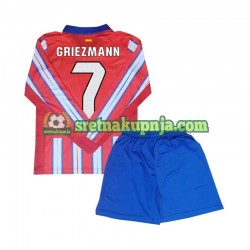 Dječja Domaći Home Dresova Atlético Madrid Antoine Griezmann 7 2024-2025 Dugim Rukavima