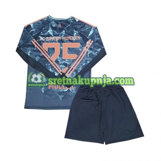 Dječja Gostujući Away Dresova FC Bayern München Muller 25 2024-2025 Dugim Rukavima
