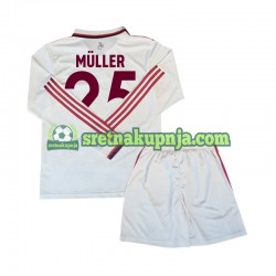 Dječja Treći Dresova FC Bayern München Muller 25 2024-2025 Dugim Rukavima