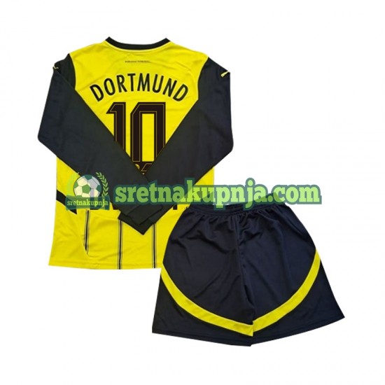 Dječja Domaći Home Dresova Borussia Dortmund Julian Brandt 10 2024-2025 Dugim Rukavima