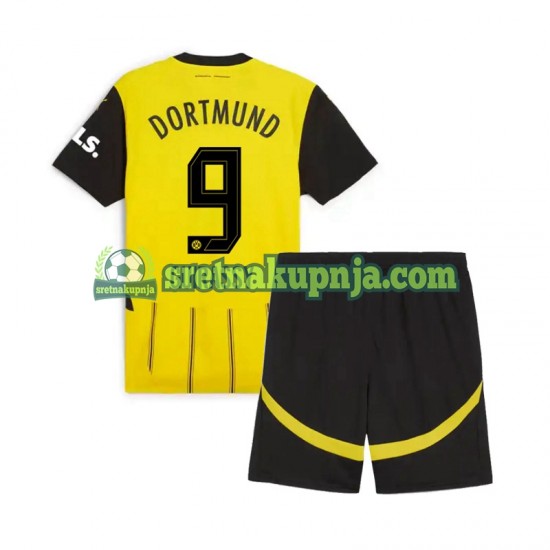 Dječja Domaći Home Dresova Borussia Dortmund Serhou Guirassy 9 2024-2025 Kratkih Rukava