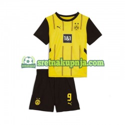 Dječja Domaći Home Dresova Borussia Dortmund Serhou Guirassy 9 2024-2025 Kratkih Rukava