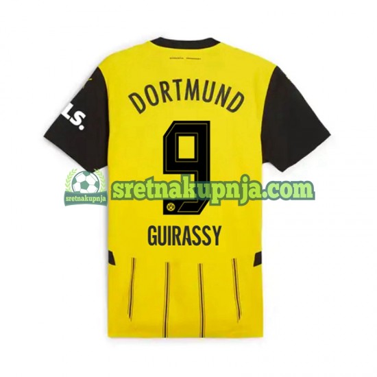 Muškarci Domaći Home Dresova Borussia Dortmund Serhou Guirassy 9 2024-2025 Kratkih Rukava