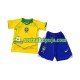 Dječja Domaći Home Dresova Brazil Retro 2004 Kratkih Rukava
