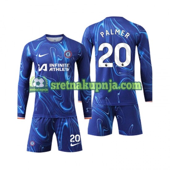Dječja Domaći Home Dresova Chelsea Palmer 20 2024-2025 Dugim Rukavima