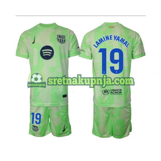Dječja Treći Dresova FC Barcelona Lamine Yamal 19 2024-2025 Kratkih Rukava