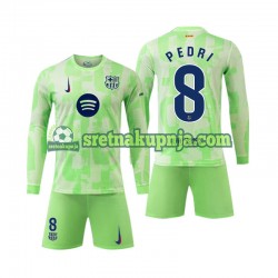 Dječja Treći Dresova FC Barcelona Pedri 8 2024-2025 Dugim Rukavima