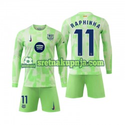 Dječja Treći Dresova FC Barcelona Raphinha 11 2024-2025 Dugim Rukavima