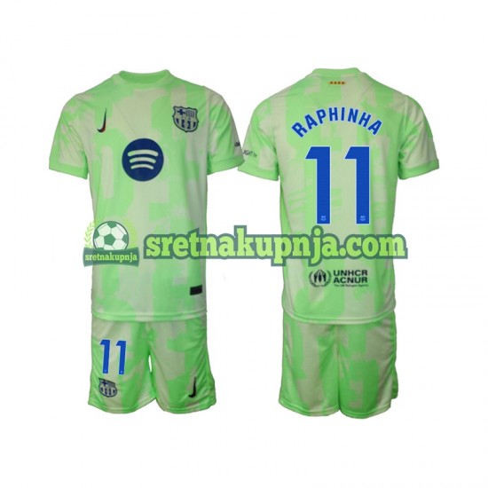 Dječja Treći Dresova FC Barcelona Raphinha 11 2024-2025 Kratkih Rukava