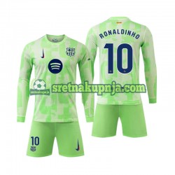 Dječja Treći Dresova FC Barcelona Ronaldinho 10 2024-2025 Dugim Rukavima