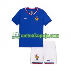 Dječja Domaći Home Dresova Francuska Bradley Barcola 20 2024 Kratkih Rukava