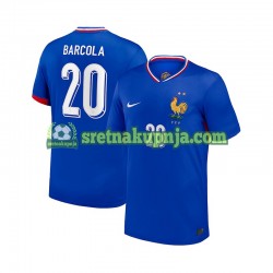 Muškarci Domaći Home Dresova Francuska Bradley Barcola 20 2024 Kratkih Rukava Muškarci Domaći Home Dresova Francuska Bradley Barcola 20 2024 Kratkih Rukava
