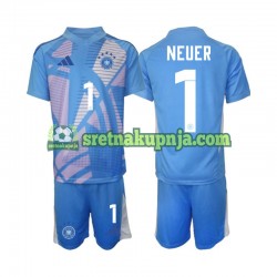 Dječja Četvrti Golmanski Dresova Njemačka Manuel Neuer 1 2024-2025 Kratkih Rukava