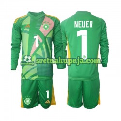 Dječja Treći Golmanski Dresova Njemačka Manuel Neuer 1 2024-2025 Dugim Rukavima