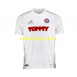 Muškarci Domaći Home Dresova HNK Hajduk Split 2024-2025 Kratkih Rukava