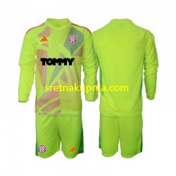 Dječja Domaći Home Golmanski Dresova Hajduk Split 2024-2025 Dugim Rukavima