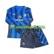 Dječja Domaći Home Dresova Inter Milan 2024-2025 Dugim Rukavima