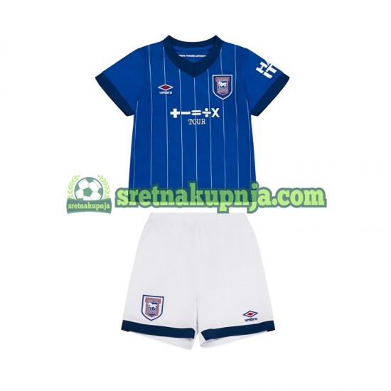 Dječja Domaći Home Dresova Ipswich Town 2024-2025 Kratkih Rukava