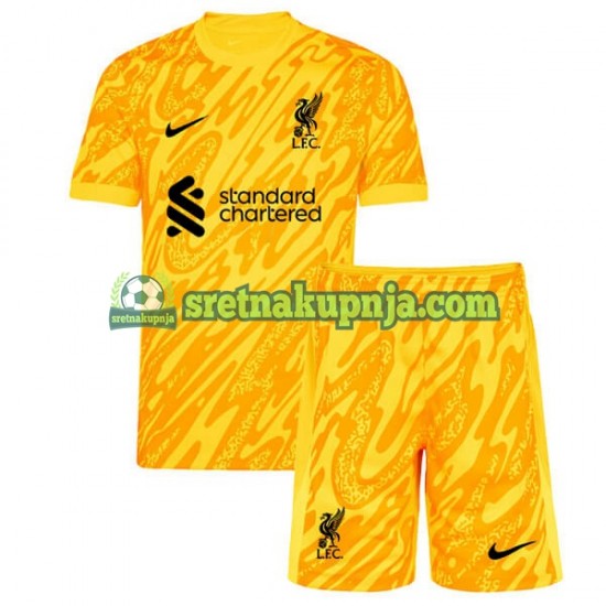 Dječja Četvrti Golmanski Dresova Liverpool 2024-2025 Kratkih Rukava