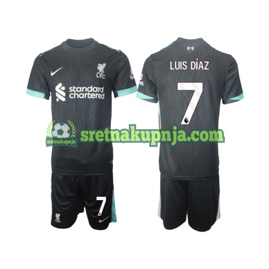 Dječja Gostujući Away Dresova Liverpool Luis Diaz 7 2024-2025 Kratkih Rukava
