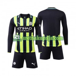 Dječja Gostujući Away Dresova Manchester City 2024-2025 Dugim Rukavima