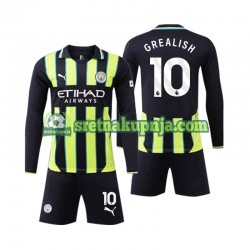 Dječja Gostujući Away Dresova Manchester City Jack Grealish 10 2024-2025 Dugim Rukavima