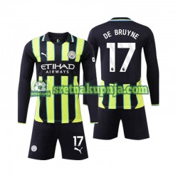 Dječja Gostujući Away Dresova Manchester City Kevin De Bruyne 17 2024-2025 Dugim Rukavima