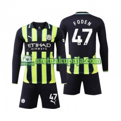 Dječja Gostujući Away Dresova Manchester City Phil Foden 47 2024-2025 Dugim Rukavima