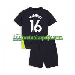 Dječja Gostujući Away Dresova Manchester City RODRIGO 16 2024-2025 Kratkih Rukava