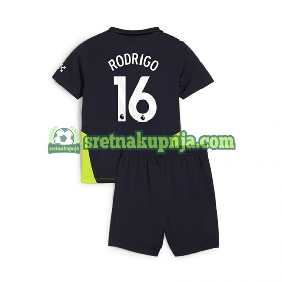Dječja Gostujući Away Dresova Manchester City RODRIGO 16 2024-2025 Kratkih Rukava
