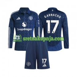 Dječja Gostujući Away Dresova Manchester United Alejandro Garnacho 17 2024-2025 Dugim Rukavima