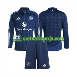 Dječja Domaći Home Dresova Manchester United 2024-2025 Dugim Rukavima