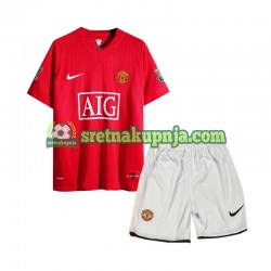 Dječja Domaći Home Dresova Manchester United Retro 2007 Kratkih Rukava