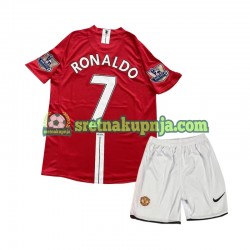 Dječja Domaći Home Dresova Manchester United Cristiano Ronaldo 7 Retro 2007 Kratkih Rukava
