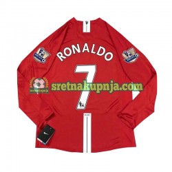 Muškarci Domaći Home Dresova Manchester United Cristiano Ronaldo 7 Retro 2007 Dugim Rukavima