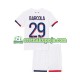 Dječja Gostujući Away Dresova Paris Saint-Germain Bradley Barcola 29 2024-2025 Kratkih Rukava