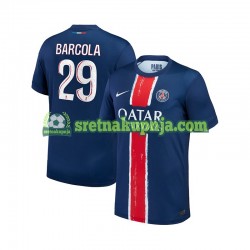 Muškarci Domaći Home Dresova Paris Saint-Germain Bradley Barcola 29 2024-2025 Kratkih Rukava
