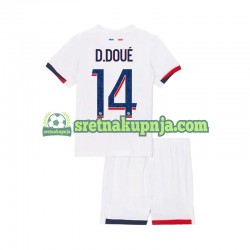 Dječja Gostujući Away Dresova Paris Saint-Germain Desire Doue 14 2024-2025 Kratkih Rukava