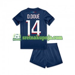 Dječja Domaći Home Dresova Paris Saint-Germain Desire Doue 14 2024-2025 Kratkih Rukava