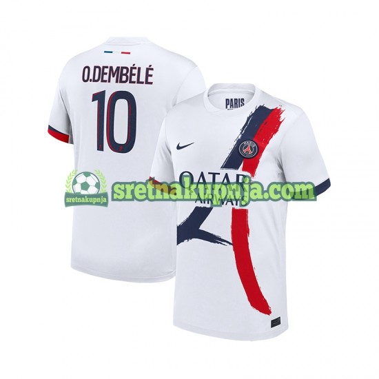 Muškarci Gostujući Away Dresova Paris Saint-Germain Ousmane Dembele 10 2024-2025 Kratkih Rukava