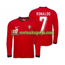 Muškarci Domaći Home Dresova Portugal Ronaldo 7 Euro 2024 Dugim Rukavima Muškarci Domaći Home Dresova Portugal Ronaldo 7 Euro 2024 Dugim Rukavima