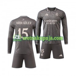 Dječja Treći Dresova Real Madrid Arda Guler 15 2024-2025 Dugim Rukavima