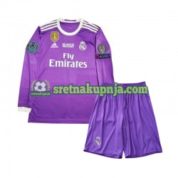 Dječja Gostujući Away Dresova Real Madrid Retro 2016 Dugim Rukavima