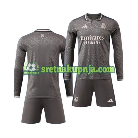 Dječja Treći Dresova Real Madrid 2024-2025 Dugim Rukavima
