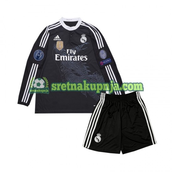 Dječja Treći Dresova Real Madrid Retro 2014 Dugim Rukavima