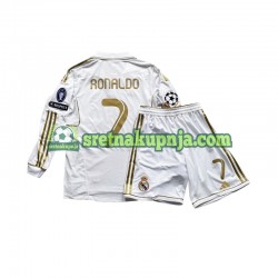 Dječja Domaći Home Dresova Real Madrid Cristiano Ronaldo 7 2011 Dugim Rukavima